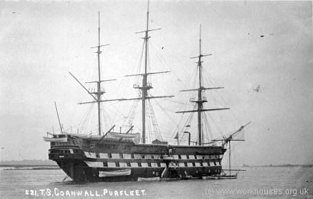 Cornwall1 training ship