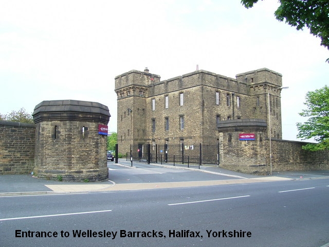 Entrance Wellesley Barracks Halifax