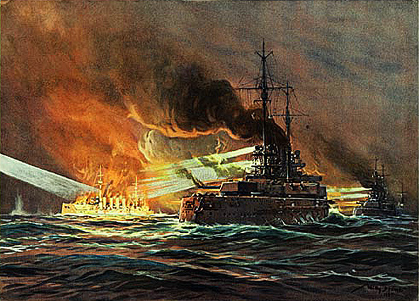 hms blackprince jutland stower