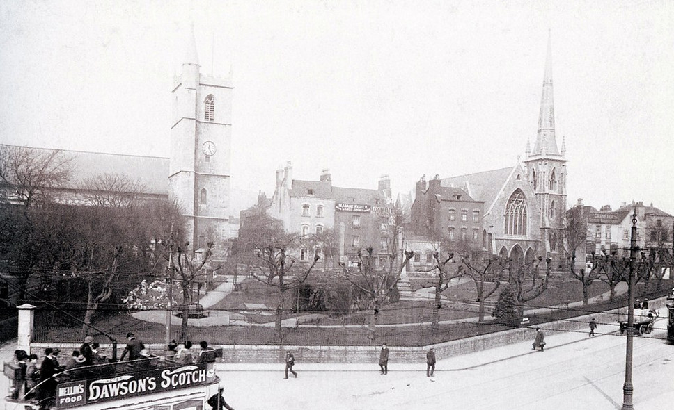 The former Benedictine Priory of St James, Bristol