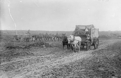 field ambulance wagon