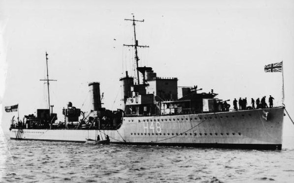 HMCS Fraser H48